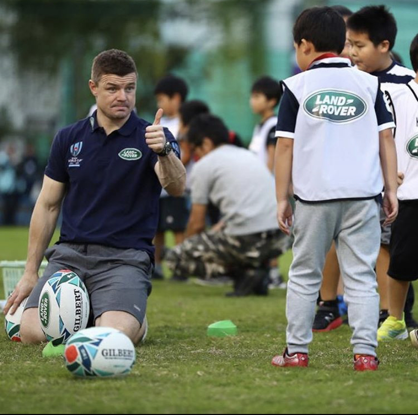 High Quality Brian O’Driscoll Thumbs Up Blank Meme Template