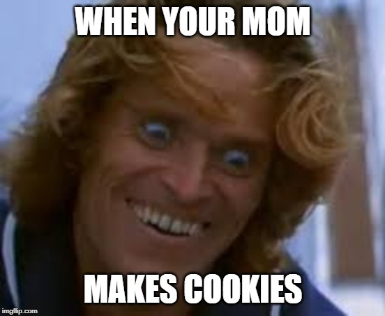 COOKIES | WHEN YOUR MOM; MAKES COOKIES | image tagged in idk,cookies,memes | made w/ Imgflip meme maker
