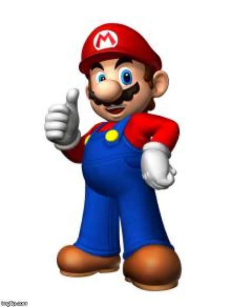 Mario Thumbs Up | image tagged in mario thumbs up | made w/ Imgflip meme maker