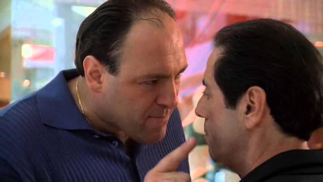 Tony Soprano and Richie Apriel Blank Meme Template
