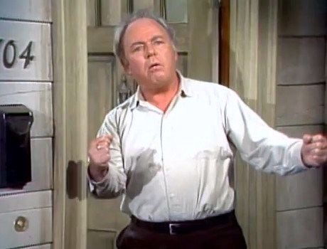 Archie Bunker Blank Meme Template