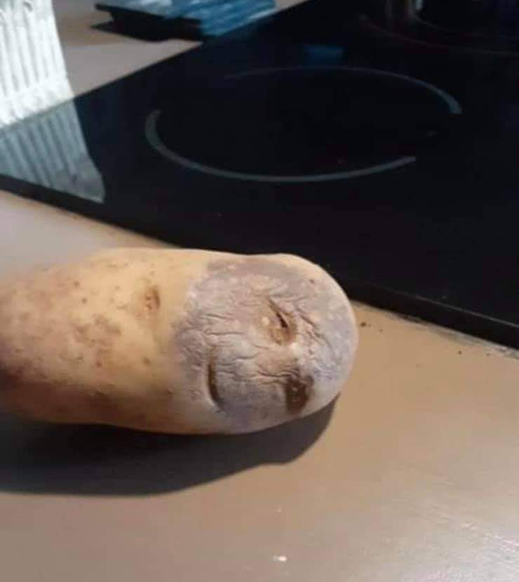 hi stranger potato Blank Meme Template