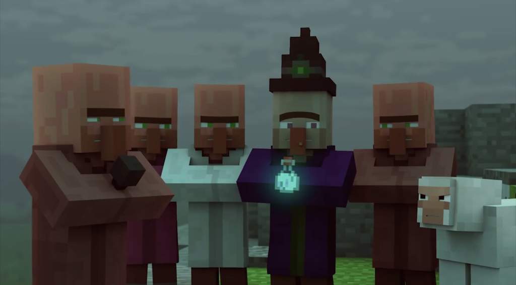 Villagers mad at the witch Blank Meme Template. 