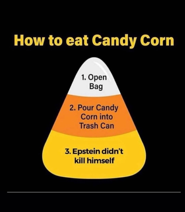 High Quality candy corn epstein Blank Meme Template