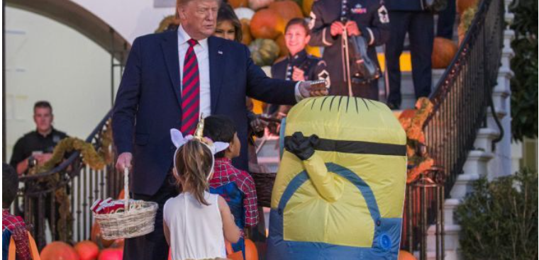 High Quality Trump Halloween Blank Meme Template