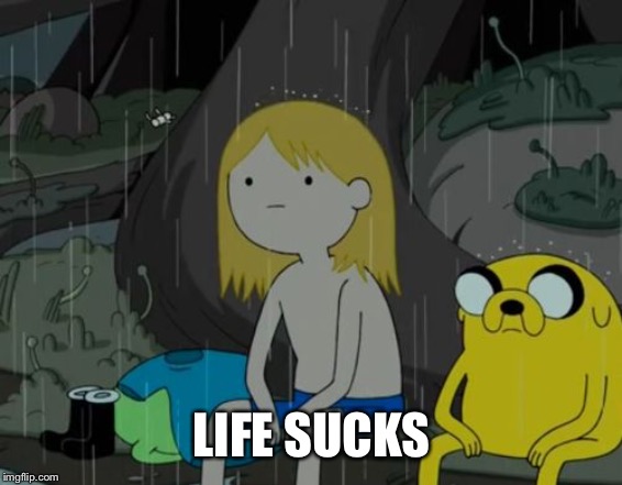 Life Sucks Meme | LIFE SUCKS | image tagged in memes,life sucks | made w/ Imgflip meme maker