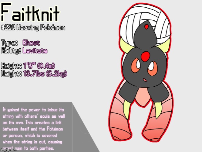 I only just know realized I'm in a pokemon stream..have this fakemon. | made w/ Imgflip meme maker