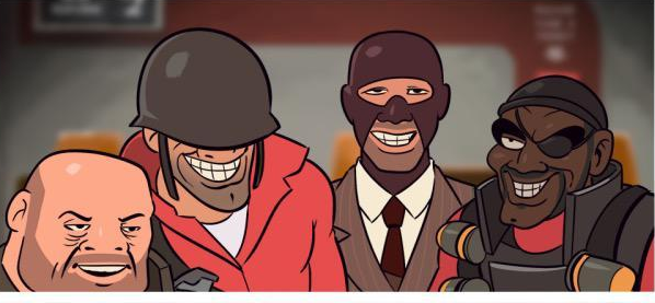 High Quality Me and the boys tf2 Blank Meme Template