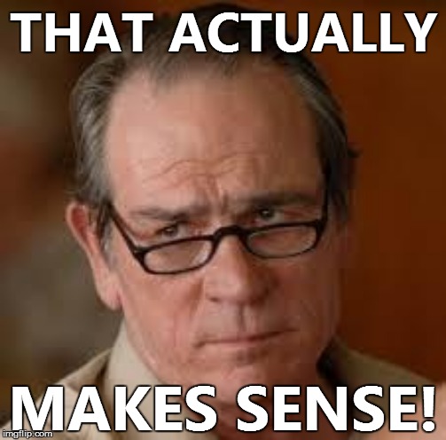 THAT ACTUALLY MAKES SENSE! | made w/ Imgflip meme maker
