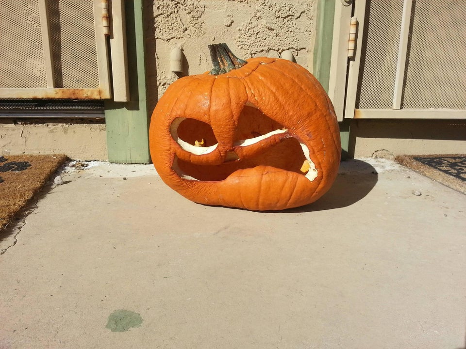 High Quality Melting Pumpkin Blank Meme Template