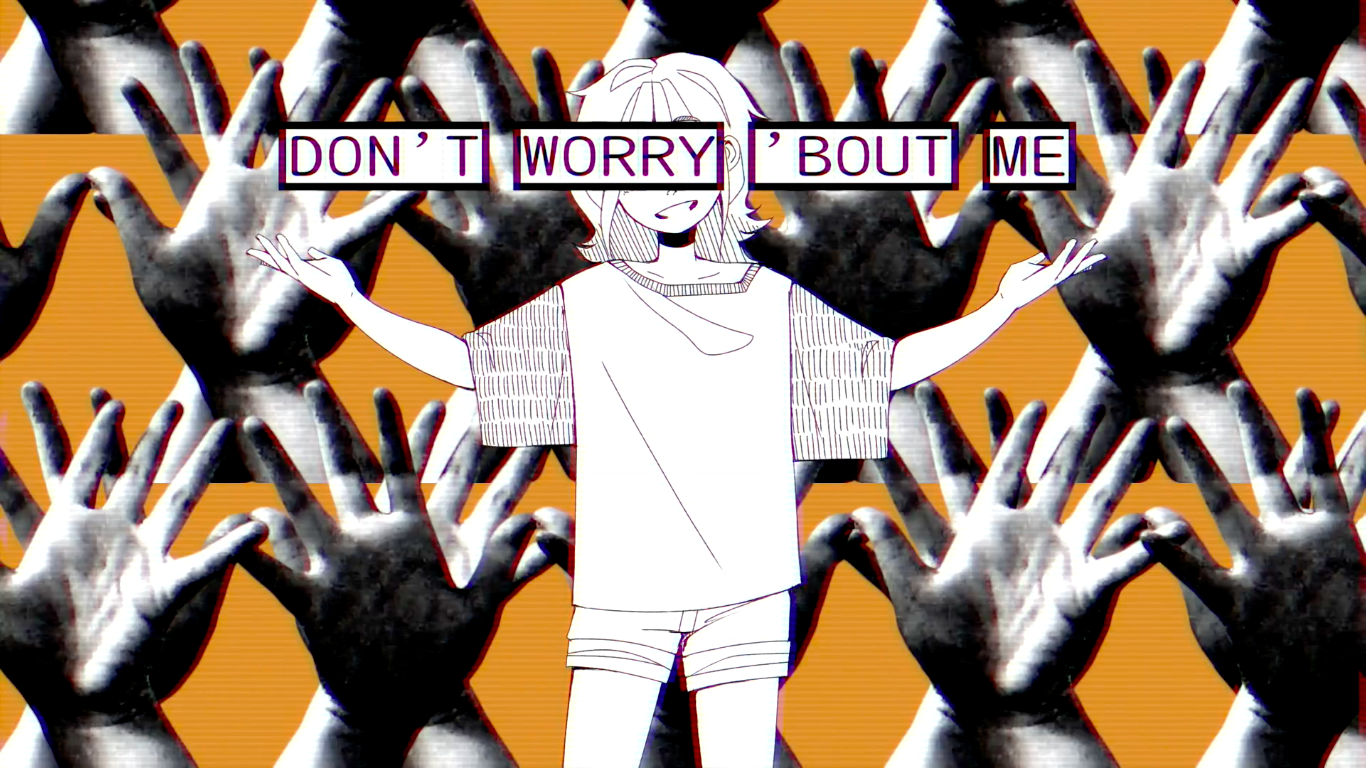 High Quality Dont worry bout me Blank Meme Template