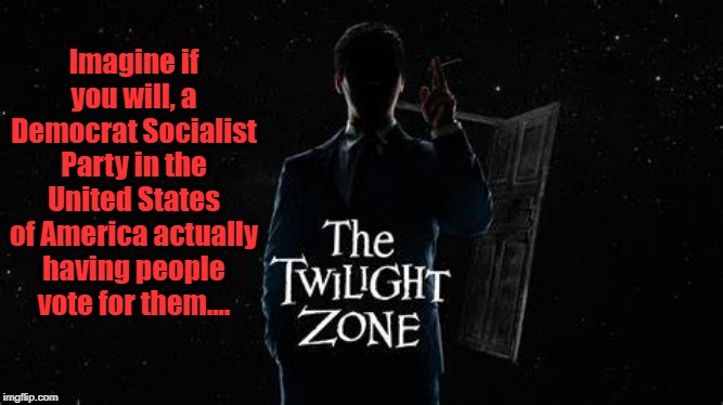 Un-Americans in the U.S.A.! | Imagine if you will, a Democrat Socialist Party in the United States of America actually having people vote for them.... | image tagged in politics,political meme,political,politicians,political memes | made w/ Imgflip meme maker