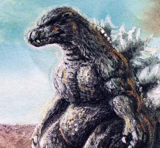 Sad Godzilla Blank Meme Template