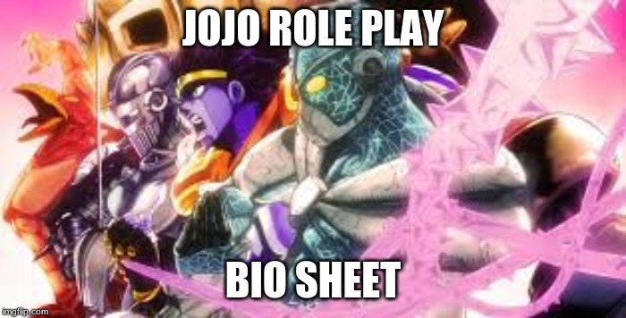 JoJo meme template - Stand Stats 