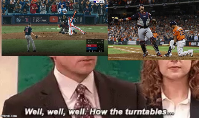 image tagged in baseball,houston astros,world series,los angeles dodgers,theoffice,dodgers | made w/ Imgflip meme maker