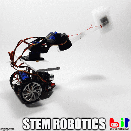 STEM robotics with BBC micro:bit | STEM ROBOTICS | image tagged in gifs | made w/ Imgflip images-to-gif maker