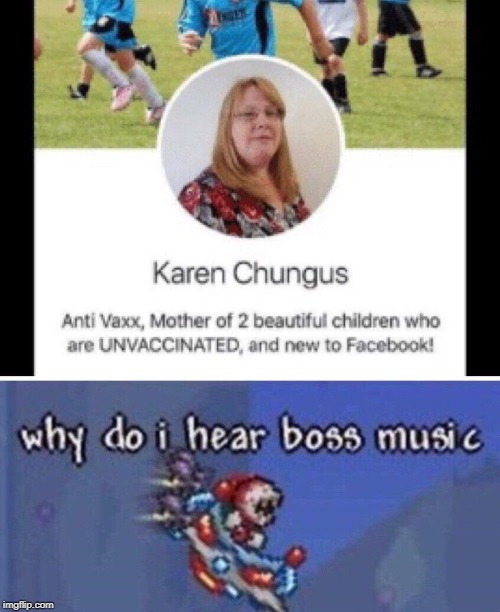 The queen of Karens. | image tagged in karen,big chungus,why do i hear boss music,memes,anti vax | made w/ Imgflip meme maker