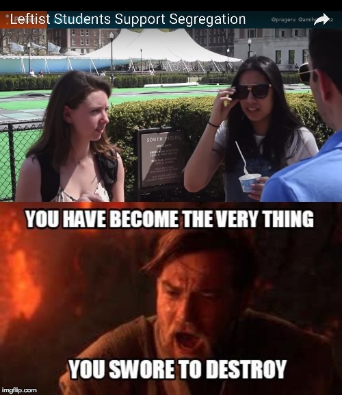 Up√0†ing ge†5 ¥0u p0in†5! | image tagged in you have become the very thing you swore to destroy,funny,memes,politics | made w/ Imgflip meme maker