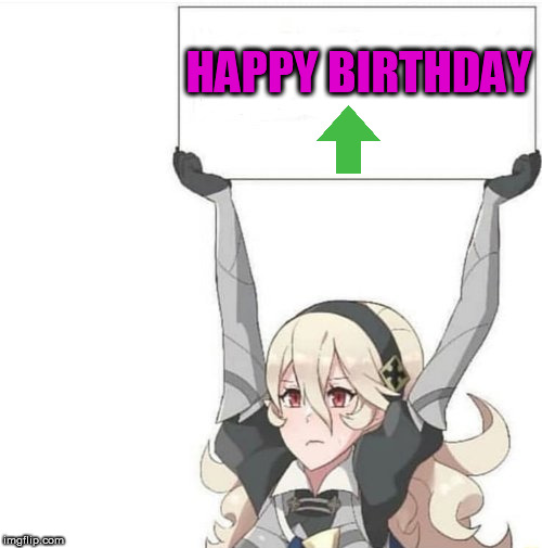 Anime Sign | HAPPY BIRTHDAY | image tagged in anime sign | made w/ Imgflip meme maker