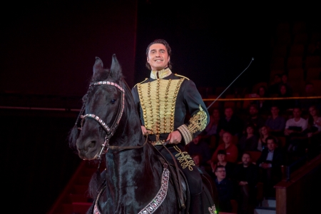 Circus Performer, Equestrian Blank Meme Template