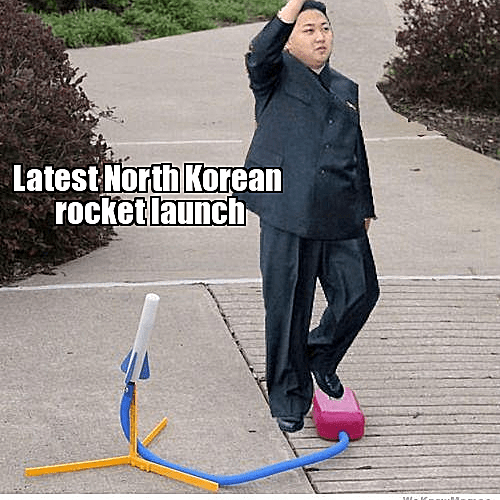 North Korea Air Launch Blank Meme Template