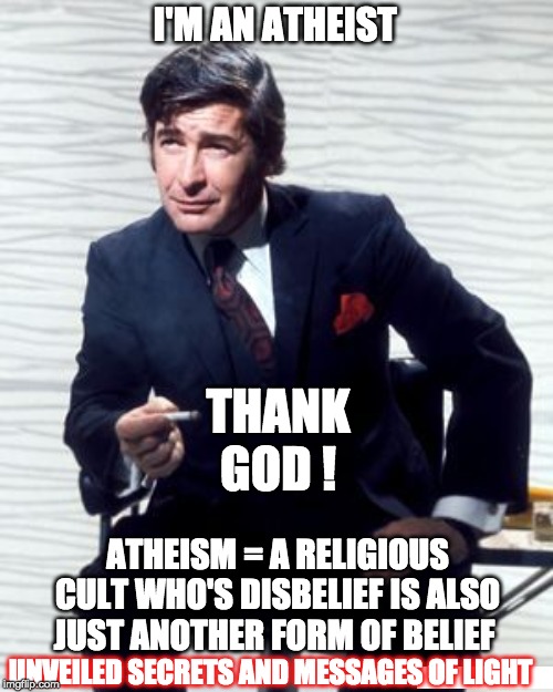 RELIGIOUS ATHEISM Blank Meme Template