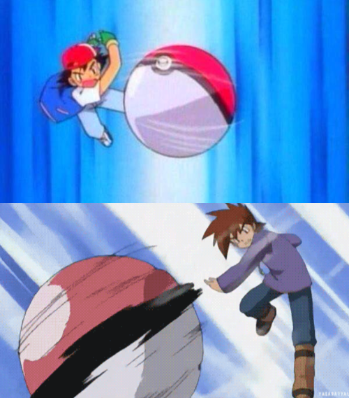 Just a Pokeball spinning, move along - Imgflip