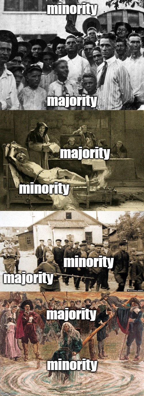"Democracy" in action. | minority; majority; majority; minority; minority; majority; majority; minority | image tagged in democratic socialism,democracy,democratic party,immigration,white genocide,marxism | made w/ Imgflip meme maker