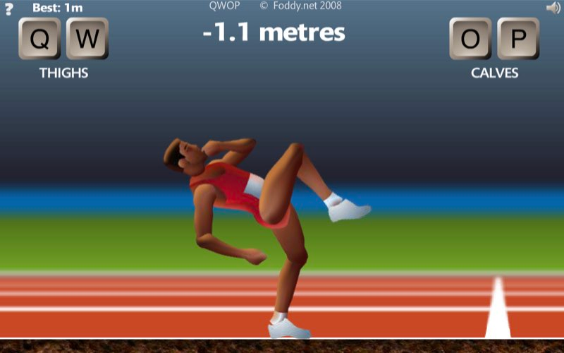 QWOP, 2008 classic computer game preview