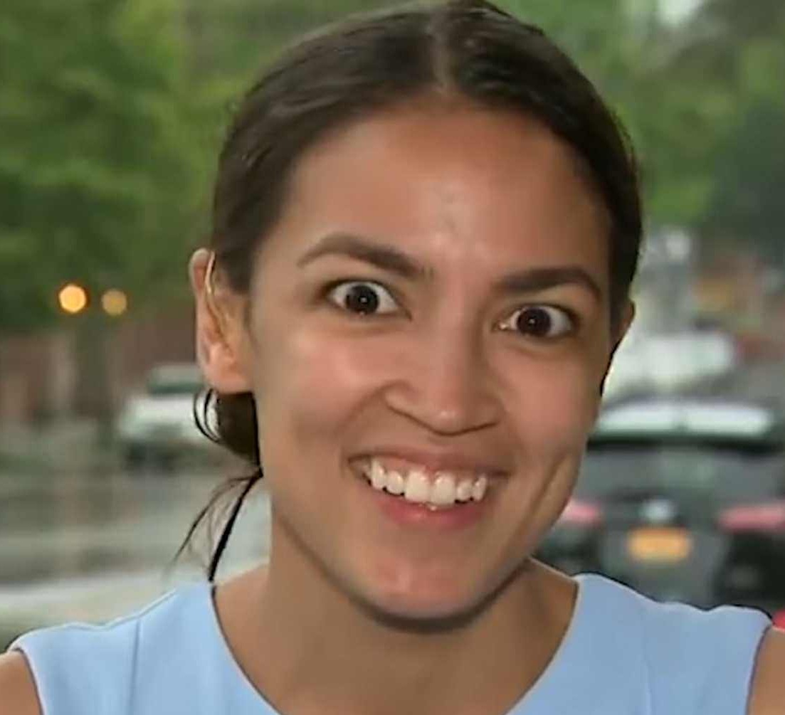 High Quality Latinofascist AOC Blank Meme Template