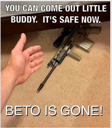Beto is gone Blank Meme Template