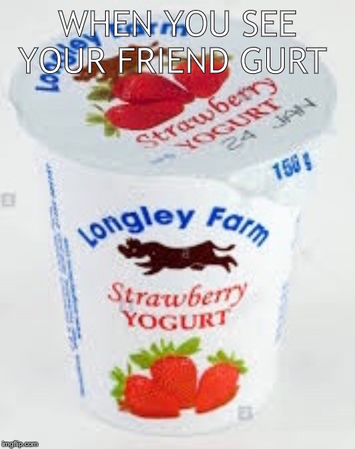 WHEN YOU SEE YOUR FRIEND GURT | made w/ Imgflip meme maker
