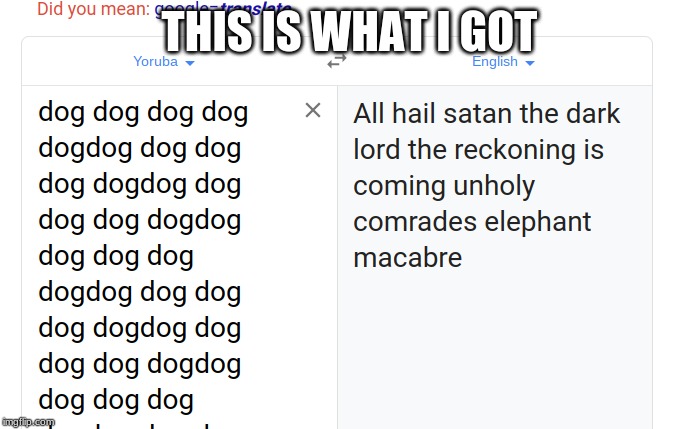 THIS IS WHAT I GOT | made w/ Imgflip meme maker
