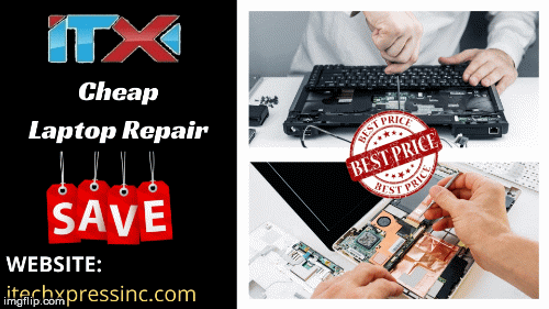 Cheap Laptop Repair | image tagged in gifs,laptop motherboard repair | made w/ Imgflip images-to-gif maker
