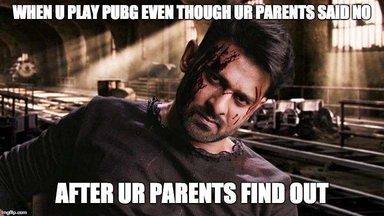 PUBG addict | WHEN U PLAY PUBG EVEN THOUGH UR PARENTS SAID NO; AFTER UR PARENTS FIND OUT | image tagged in pubg | made w/ Imgflip meme maker