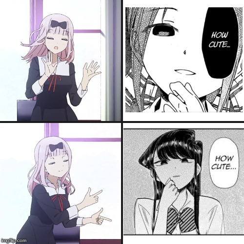 Anime Memes - kawai kaguya face