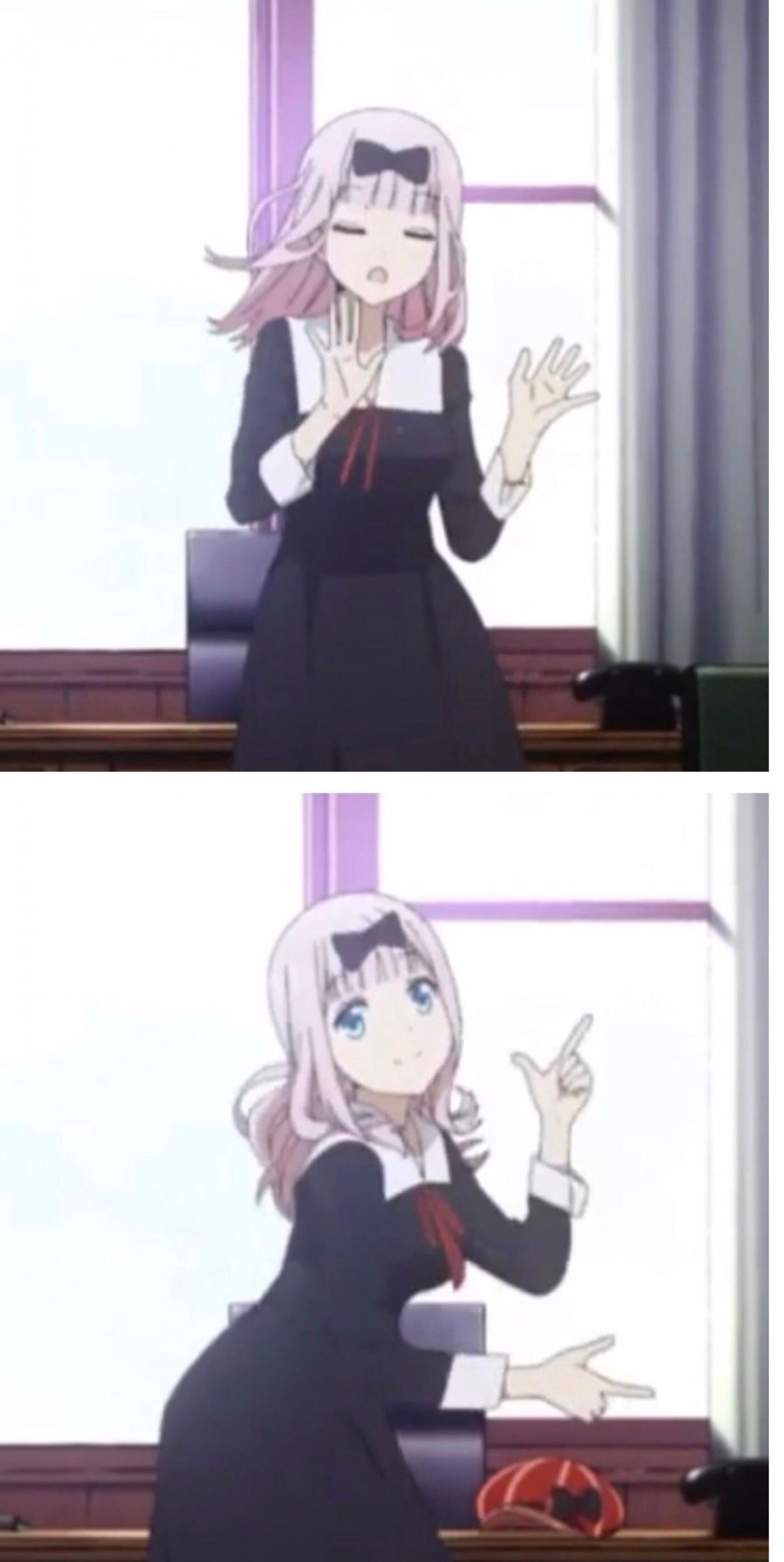 anime version drake Blank Meme Template
