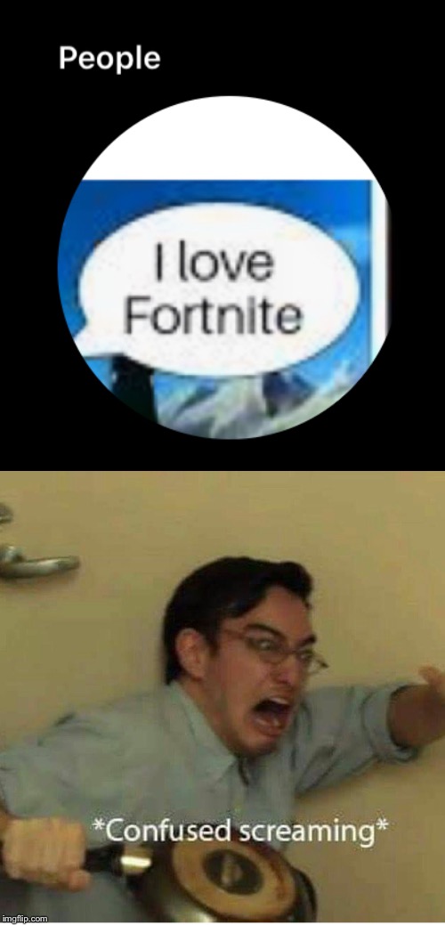 WTF | image tagged in confused screaming,fortnite,wtf | made w/ Imgflip meme maker