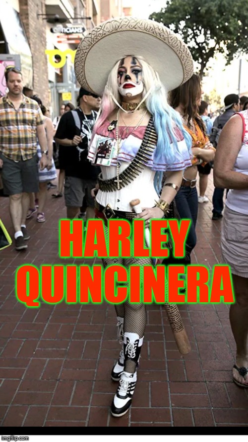 Harley Quincinera' | HARLEY QUINCINERA | image tagged in harley quincinera' | made w/ Imgflip meme maker