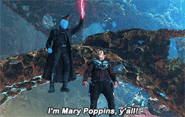 Gardians of the galaxy vol 2 i'm mary poppins yall Blank Meme Template