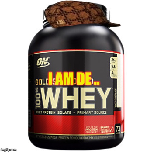 this is the whey | I AM DE .. | image tagged in this is the whey | made w/ Imgflip meme maker