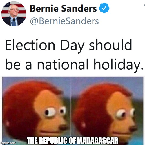 THE REPUBLIC OF MADAGASCAR | image tagged in i didnt see anything | made w/ Imgflip meme maker