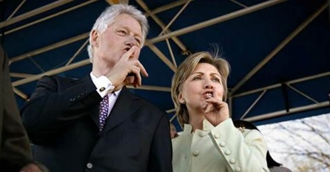 Hillary and Bill Blank Meme Template