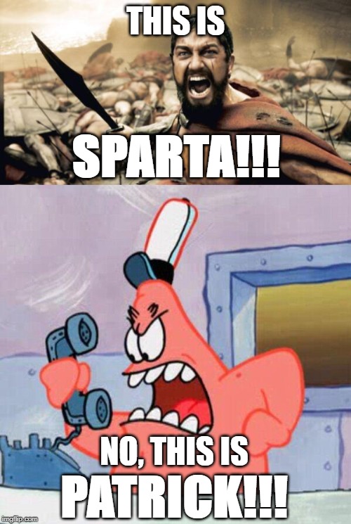 TheStandUpper. memes about memes. no this is patrick. 