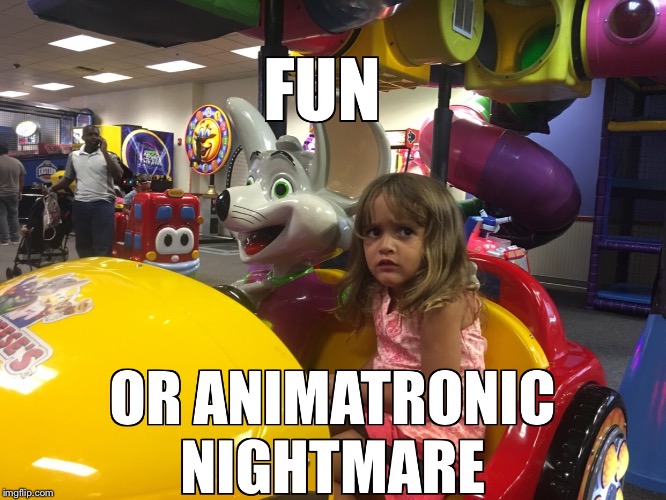 image tagged in chuck e cheese,animated,terror,kids,cute,funny | made w/ Imgflip meme maker