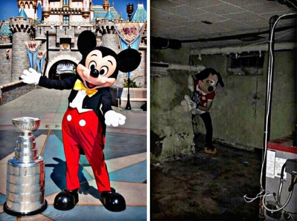 Abandoned Mickey Blank Meme Template