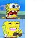 High Quality Spongebob Mom Wallet Meme Blank Meme Template