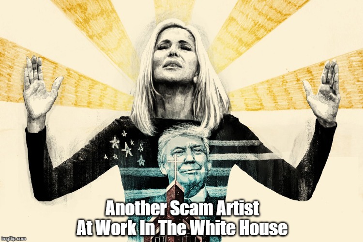Another Scam Artist At Work In The White House | made w/ Imgflip meme maker