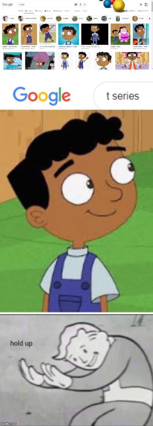 Baljeet is t series | image tagged in fallout hold up,phineas and ferb,lol,t series,funny,truth | made w/ Imgflip meme maker