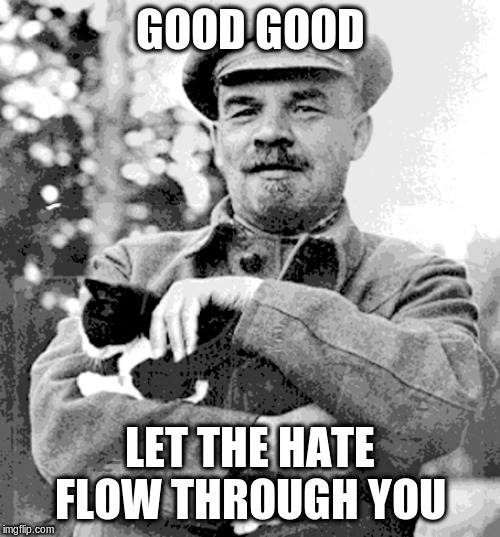 GOOD GOOD; LET THE HATE FLOW THROUGH YOU | made w/ Imgflip meme maker